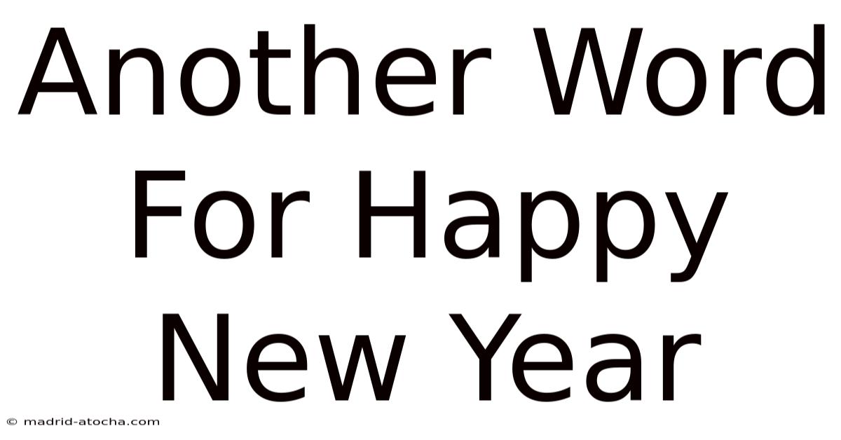 Another Word For Happy New Year